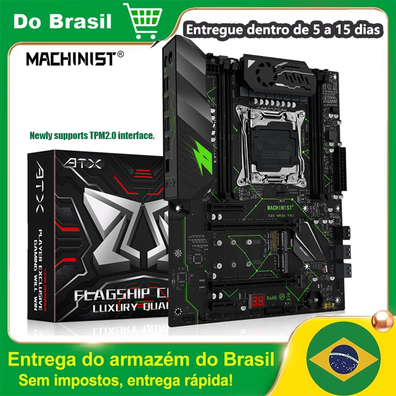 Home Cooking Videos - Материнская плата MACHINIST MR9A PRO X99