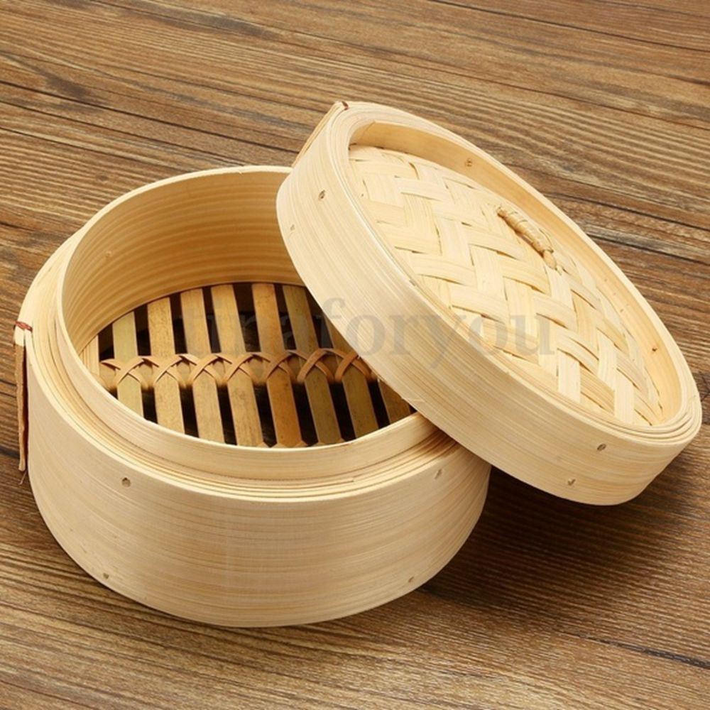 Steamer Bamboo Set - Набор бамбуковых пароварок для приготовления пищи