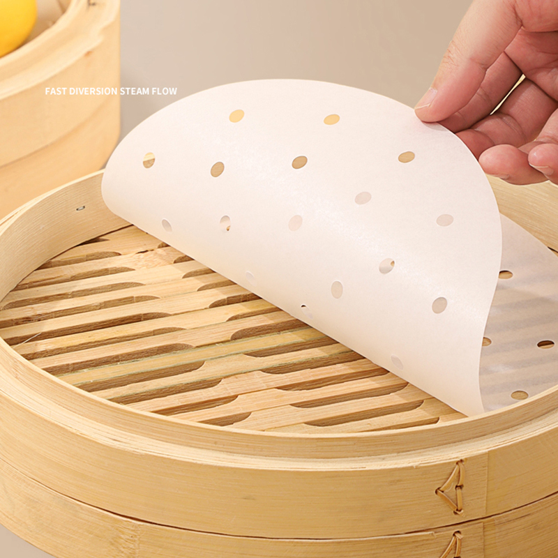 Steamer Bamboo Set - 50 шт., бамбуковая бумага для пароварки,
