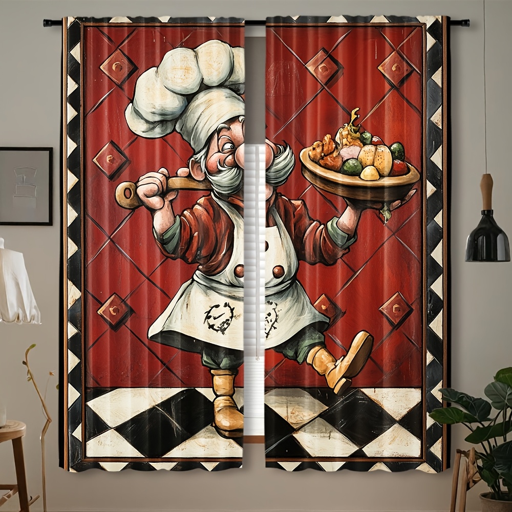 Новинка: Пара штор с мультяшны – обзор и цена Home Cooking In French