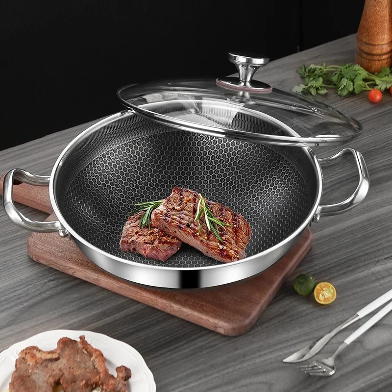 Кухонная сковорода-вок из пище – обзор и цена Crepe Pan Nonstick